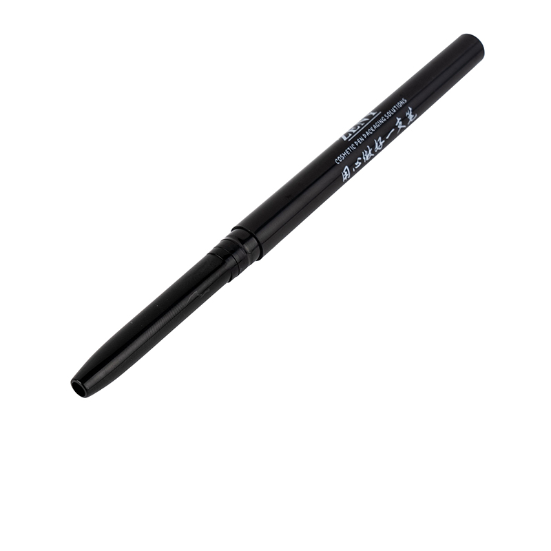 Leere Eyeliner-Flasche, schlanke schwarze Eyeliner-Röhre